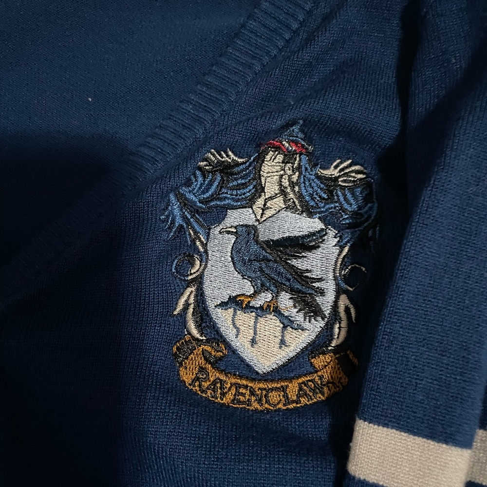 HARRY POTTER ravenclaw cardigan women's medium
